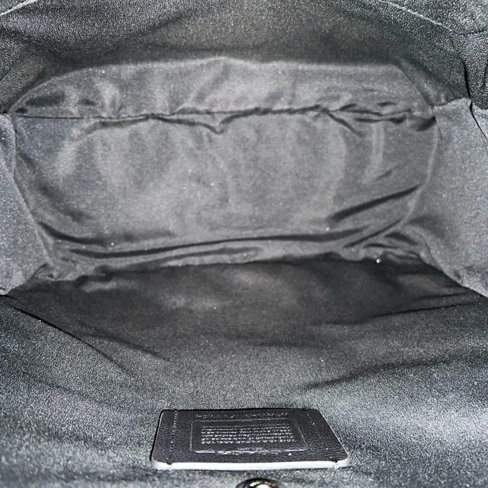 🎁NWT! Coach Chrls Men's Backpack/School Backpack Black Leather Msrp:$550.00